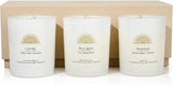 ava concept - Soy Candles with Crystals - Aromatherapy Scented Candle for Women - Lavender Vanilla Gift Set - Small Wax Melts - 3 Pack 3.5oz - Homesidy.com