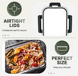 KOMUEE 10 Packs 30 oz Glass Meal Prep Containers,Glass Food Storage Containers with Lids,Airtight Lunch Bento Boxes,Microwave,Freezer and Dishwasher,Gray - Homesidy.com