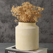 Rustic Vases for Home Decor. Ceramic Vase for Dining Table Decor. Terracotta Decorative Vase 6.1IN. ZSHLXM - Homesidy.com