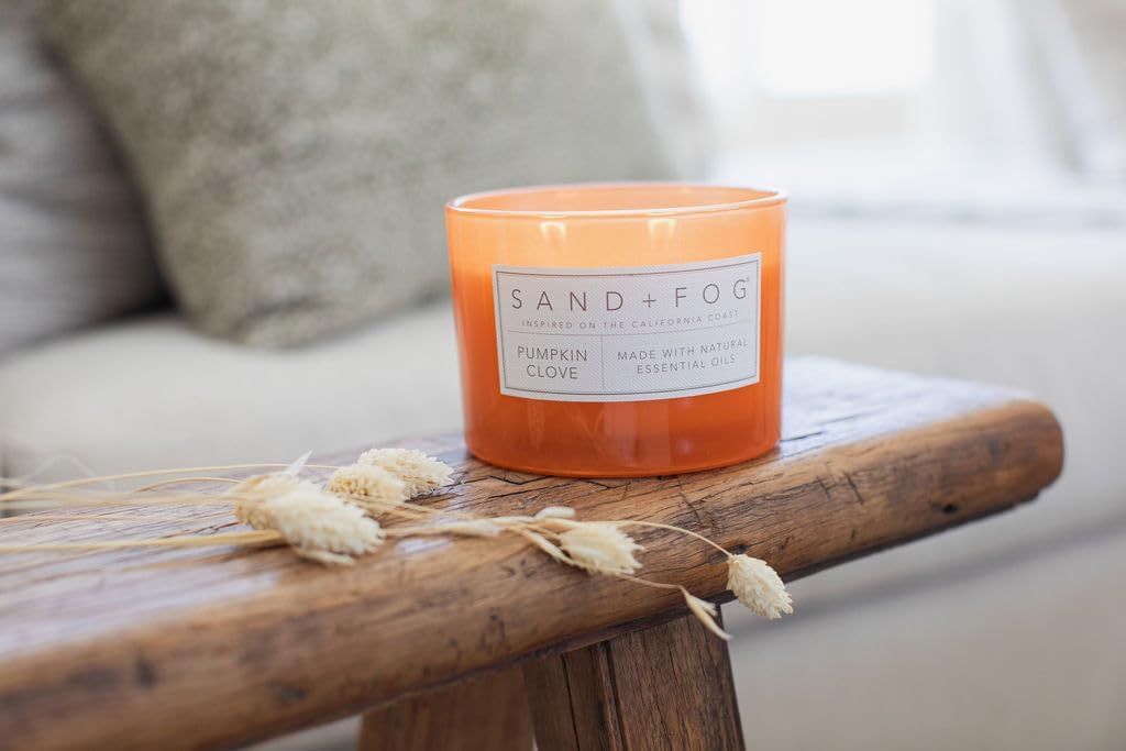 Sand Fog Scented Candle - Crushed Candy Cane – Additional Scents and Sizes – 100% Cotton Lead - Free Wick - Luxury Air Freshening Jar Candles - Perfect Home Decor – 12oz … - Homesidy.com