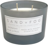 Sand Fog Scented Candle - Crushed Candy Cane – Additional Scents and Sizes – 100% Cotton Lead - Free Wick - Luxury Air Freshening Jar Candles - Perfect Home Decor – 12oz … - Homesidy.com