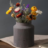 Rustic Vases for Home Decor. Ceramic Vase for Dining Table Decor. Terracotta Decorative Vase 6.1IN. ZSHLXM - Homesidy.com