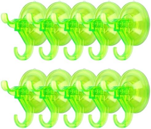 Antimbee 3 Pack Suction Cup Hooks, Clear Suction Cup Hanger, Removable Small Suction Cups for Shower, Bathroom, Glass, Door, Windows, Kitchen - Max Hanging up to 11 lbs on Smooth Surface - Homesidy.com