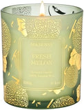 M&amp;SENSE Vanilla Scented Candles, Vegan Soy Candles, Creamy Naturally Scented, 8.1oz 42 - Hour Slow Burning Time, Toxic Free Winter Relaxing Sleep Thanksgiving Christmas Fancy Gift for Home Decor - Homesidy.com