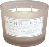 Sand Fog Scented Candle - Crushed Candy Cane – Additional Scents and Sizes – 100% Cotton Lead - Free Wick - Luxury Air Freshening Jar Candles - Perfect Home Decor – 12oz … - Homesidy.com
