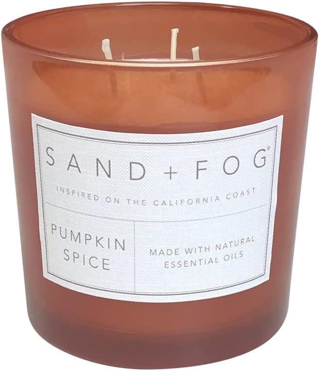 Sand Fog Scented Candle - Crushed Candy Cane – Additional Scents and Sizes – 100% Cotton Lead - Free Wick - Luxury Air Freshening Jar Candles - Perfect Home Decor – 12oz … - Homesidy.com