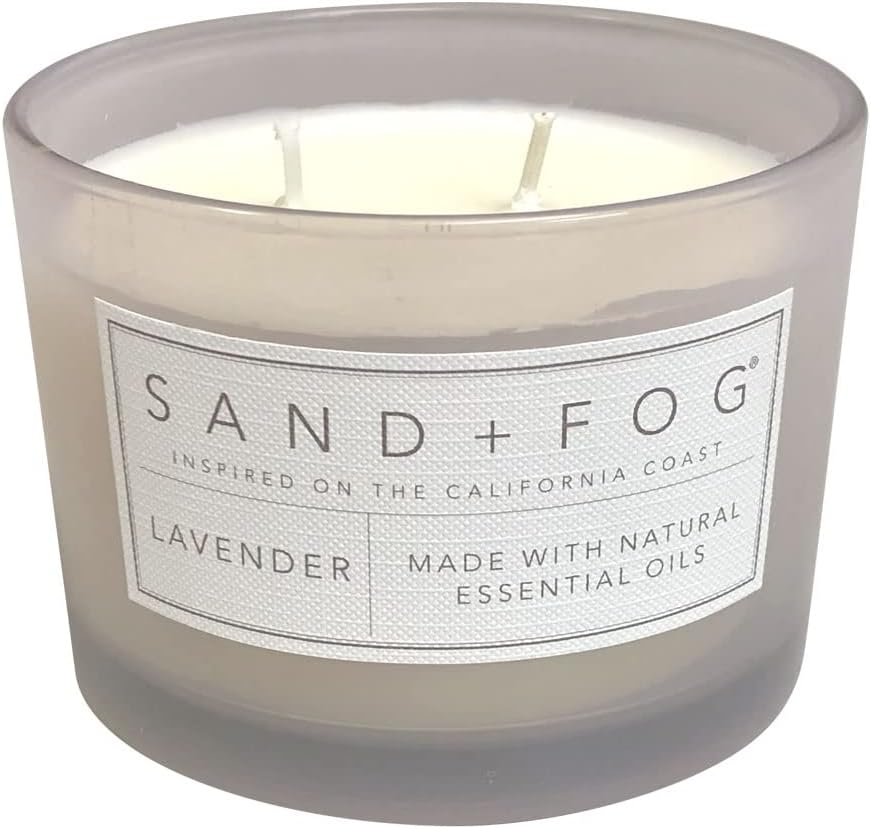 Sand Fog Scented Candle - Crushed Candy Cane – Additional Scents and Sizes – 100% Cotton Lead - Free Wick - Luxury Air Freshening Jar Candles - Perfect Home Decor – 12oz … - Homesidy.com