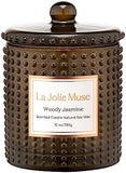 LA JOLIE MUSE Christmas Candle | Ruby Berry Bliss | Mandarin Cranberry &amp; Plum | 10 oz Festive Candle | 55 Hours Clean Burn | Gift for Women &amp; Family - Homesidy.com
