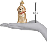 Old World Christmas Black Labrador Dog Collection Glass Blown Ornaments for Christmas Tree 3.75 x 1.5 - Homesidy.com