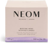 NEOM - Bedtime Hero Scented Candle, 3 Wick | Chamomile &amp; Ylang Ylang | Essential Oil Aromatherapy Candle | Scent to Sleep - Homesidy.com