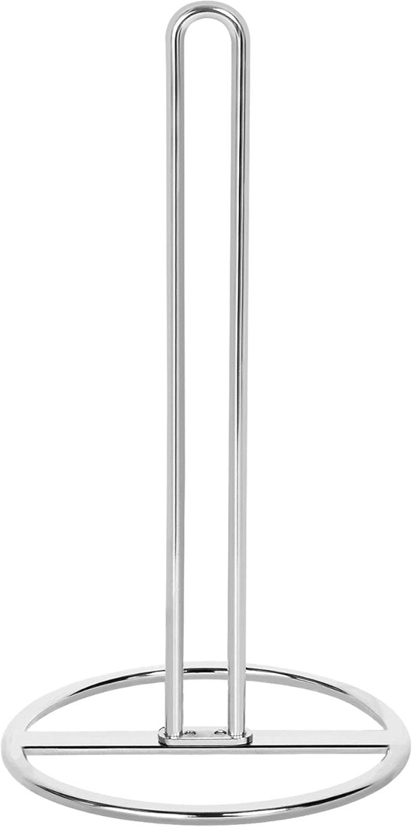 Paper Towel Holder Countertop, OBODING, Kitchen Paper Towel Stand Holder for Kitchen Organization and Storage, Paper Towel Holders for Standard and Large Size Rolls (Black) - Homesidy.com