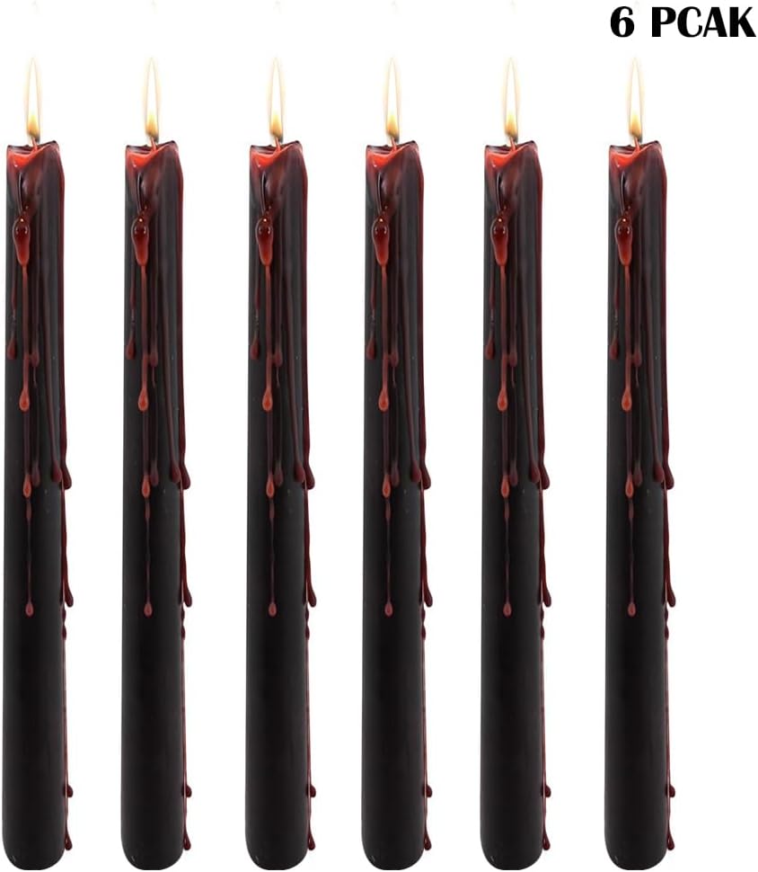 Topsics Kwanzaa Taper Candles Set of 7, 3 Red, 3 Green, 1 Black - 10 Inch Dripless Tall Candle Premium Quality Candles - Mishumaa Saba Candle - Homesidy.com