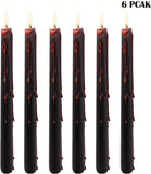 Topsics Kwanzaa Taper Candles Set of 7, 3 Red, 3 Green, 1 Black - 10 Inch Dripless Tall Candle Premium Quality Candles - Mishumaa Saba Candle - Homesidy.com