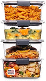 Rubbermaid Brilliance BPA - Free Airtight Food Storage Containers, 24 - Piece Set, Easy for Meal Prep, Lunch &amp; Leftovers - Homesidy.com