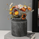 Rustic Vases for Home Decor. Ceramic Vase for Dining Table Decor. Terracotta Decorative Vase 6.1IN. ZSHLXM - Homesidy.com