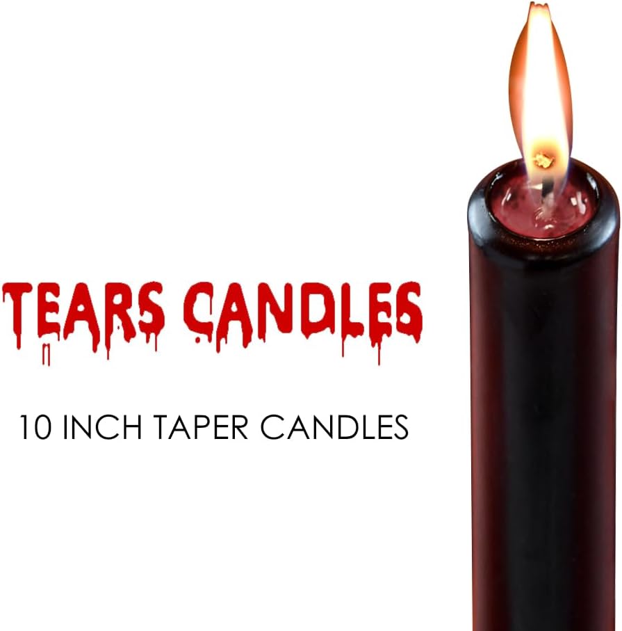 Topsics Kwanzaa Taper Candles Set of 7, 3 Red, 3 Green, 1 Black - 10 Inch Dripless Tall Candle Premium Quality Candles - Mishumaa Saba Candle - Homesidy.com