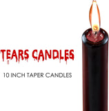 Topsics Kwanzaa Taper Candles Set of 7, 3 Red, 3 Green, 1 Black - 10 Inch Dripless Tall Candle Premium Quality Candles - Mishumaa Saba Candle - Homesidy.com