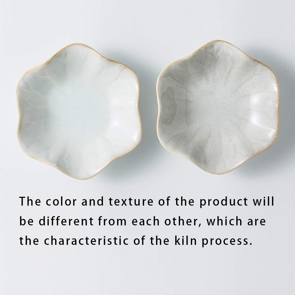 Mecaikru Ceramic Trinket Dish, Ring Tray, Decorative Jewelry Dish for Earrings Necklaces Watch Keys, for Women, White Green - Homesidy.com