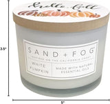 Sand Fog Scented Candle - Crushed Candy Cane – Additional Scents and Sizes – 100% Cotton Lead - Free Wick - Luxury Air Freshening Jar Candles - Perfect Home Decor – 12oz … - Homesidy.com