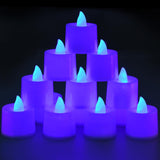 KOABY 25/50/100 Pack Flameless Votive Candles, Last 8H , Warm Yellow Light, No Timer or Flickering - Homesidy.com