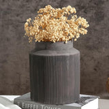 Rustic Vases for Home Decor. Ceramic Vase for Dining Table Decor. Terracotta Decorative Vase 6.1IN. ZSHLXM - Homesidy.com