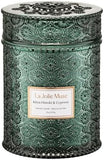 LA JOLIE MUSE Sahara Amber Candle – Bergamot, Clove &amp; Amber | 12 oz Large 2 - Wick Soy Wax Candle | 60 Hours Clean Burn | Gift - Ready for Hosts &amp; Gatherings | Elegant Home Décor - Homesidy.com