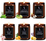 Vanilla Coconut Candle, Scented Candle for Home Soy Wax Candle, Aromatherapy Candle Gift for Women Men, 7oz - Homesidy.com