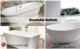 Spidfee Shower Splash Guard Kit, Large Splash Guards for Bathtub Waterproof Self - Adhesive Shower Corner Guards to Keep Water in Shower or Bath, Pack of 2 (9.25 x 9.25 inches) - Homesidy.com