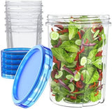 Freezer Storage Containers, [6 Pack - 16 Oz] Airtight Plastic Food Storage Containers with Twist Top Lids, Soup, Meal Prep Containers | BPA Free | Stackable | Leakproof | Microwave/Dishwasher Safe - Homesidy.com