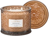 LA JOLIE MUSE Sahara Amber Candle – Bergamot, Clove &amp; Amber | 12 oz Large 2 - Wick Soy Wax Candle | 60 Hours Clean Burn | Gift - Ready for Hosts &amp; Gatherings | Elegant Home Décor - Homesidy.com