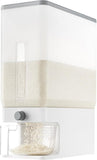 Lifewit Rice Dispenser 25 Lbs(11.3kg), Rice Storage Container Sealed Moisture Proof with Measuring Cup for Kitchen Pantry Household, BPA - Free, 1 Pack - Homesidy.com