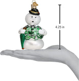 Old World Christmas Rudolph and Clarice Glass Blown Ornament for Christmas Tree, Handcrafted Holiday Decoration, Rudolph Collection - Homesidy.com