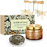 Christmas Gifts for Women, Unique Birthday Gifts for Women, Lavender Butterfly Rotating Scented Candles for Home Fragrance, Mom Birthday Gift from Daughter Son, Xmas Candle Gift for Sister Grandma - Homesidy.com