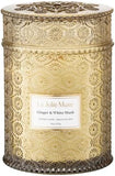 LA JOLIE MUSE Sahara Amber Candle – Bergamot, Clove &amp; Amber | 12 oz Large 2 - Wick Soy Wax Candle | 60 Hours Clean Burn | Gift - Ready for Hosts &amp; Gatherings | Elegant Home Décor - Homesidy.com