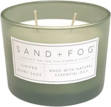 Sand Fog Scented Candle - Crushed Candy Cane – Additional Scents and Sizes – 100% Cotton Lead - Free Wick - Luxury Air Freshening Jar Candles - Perfect Home Decor – 12oz … - Homesidy.com