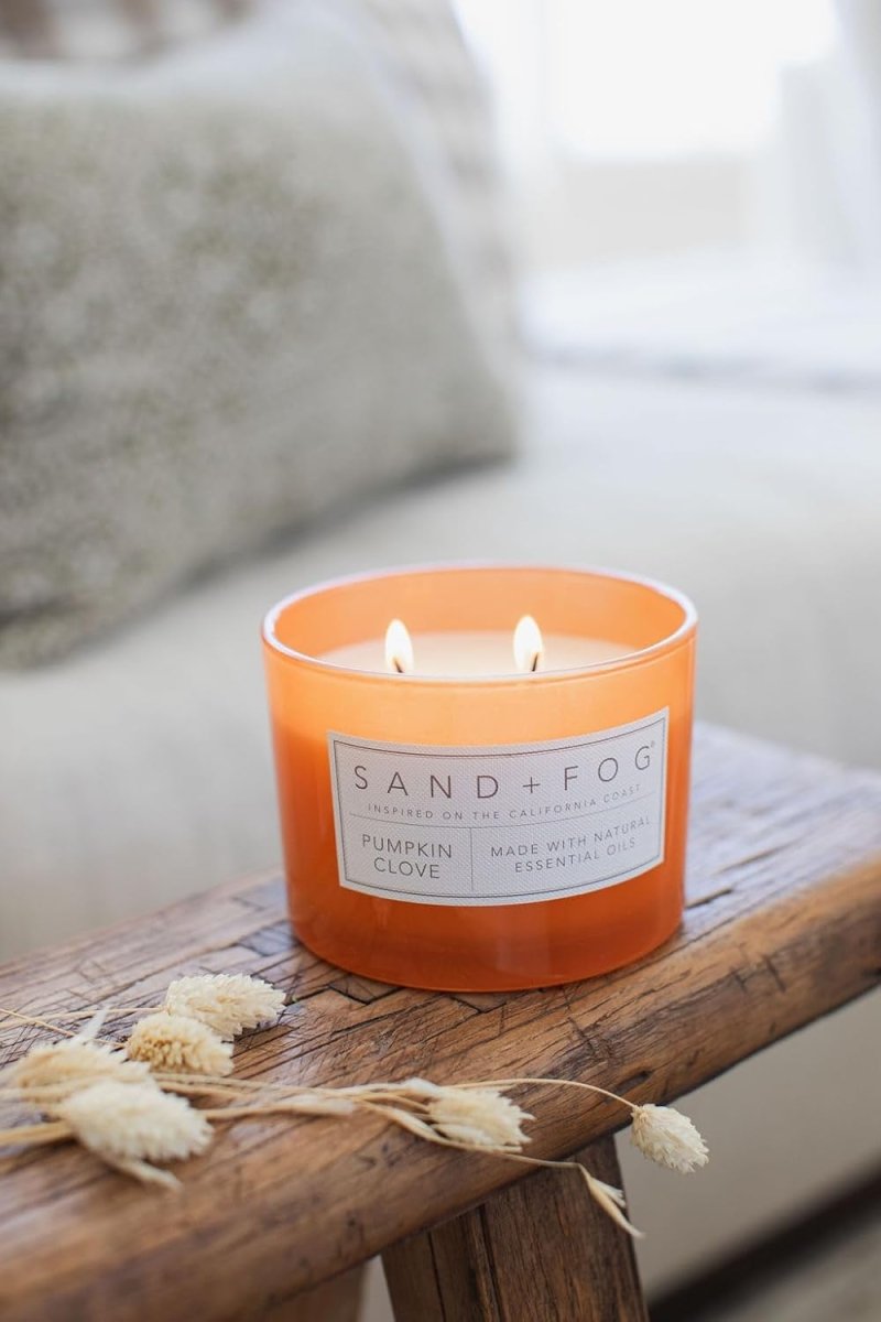 Sand Fog Scented Candle - Crushed Candy Cane – Additional Scents and Sizes – 100% Cotton Lead - Free Wick - Luxury Air Freshening Jar Candles - Perfect Home Decor – 12oz … - Homesidy.com