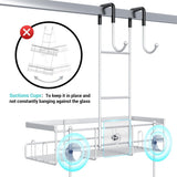 Aitatty Over the Door Shower Caddy Hanging: Black Rustproof Shower Organizer over the Door - No Drilling Bathroom Rack for Inside - Homesidy.com