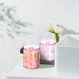 XIPENGKEJI 2 Pack Qtip Holder,Canister Apothecary Jar Set, Bathroom Jars with Lids Set for Cotton Swabs, Balls, Pads, Floss Picks,10oz - 12oz Plastic Canisters Restroom Bedroom Vanity Organizer(Black) - Homesidy.com