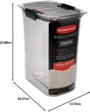 Rubbermaid Brilliance Pantry Airtight Food Storage Container, BPA - Free 7.8 Cup, Ideal for Brown Sugar - Efficient, Leak - Proof and Dishwasher - safe - Homesidy.com