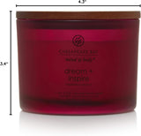 Chesapeake Bay Candle Mind &amp; Body 3 - Wick Coffee Table Jar Candle, Nourish Renew (Coconut &amp; Sandalwood) - Homesidy.com