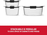 Rubbermaid Brilliance BPA - Free Airtight Food Storage Containers, 24 - Piece Set, Easy for Meal Prep, Lunch &amp; Leftovers - Homesidy.com