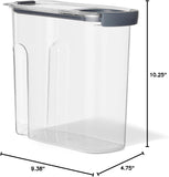 Rubbermaid Brilliance Pantry Airtight Food Storage Container, BPA - Free 7.8 Cup, Ideal for Brown Sugar - Efficient, Leak - Proof and Dishwasher - safe - Homesidy.com