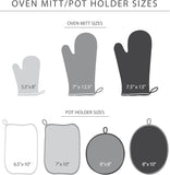 KITCHENAID Ribbed Soft Silicone Oven Mitt 2 - Pack Set, 7.5&34;x13&34;, Milkshake - Homesidy.com