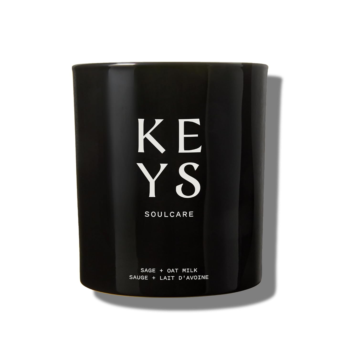 Keys Soulcare Sage Oat Milk Candle, Single - Wick Home Fragrance, Calming Relaxing Scent for Body &amp; Mind, Soy Wax, Vegan, Cruelty - Free - Homesidy.com