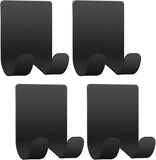 Razor Holder Shaver Hook Hanger Stand(2 Pack)Self Adhesive Stainless Steel Heavy Duty Utility Storage Hook,Shower Hook for Razor,Bathroom Kitchen Organizer for Plug Robe Towel Loofah Bathrobe Coat - Homesidy.com