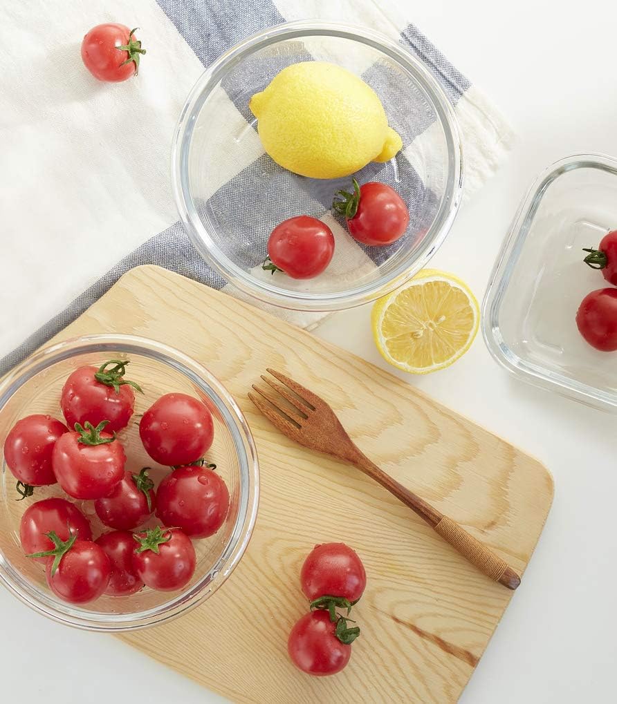 M MCIRCO 24 - Piece Glass Food Storage Containers with Upgraded Snap Locking Lids,Glass Meal Prep Containers Set - Airtight Lunch Containers, Microwave, Oven, Freezer and Dishwasher - Homesidy.com