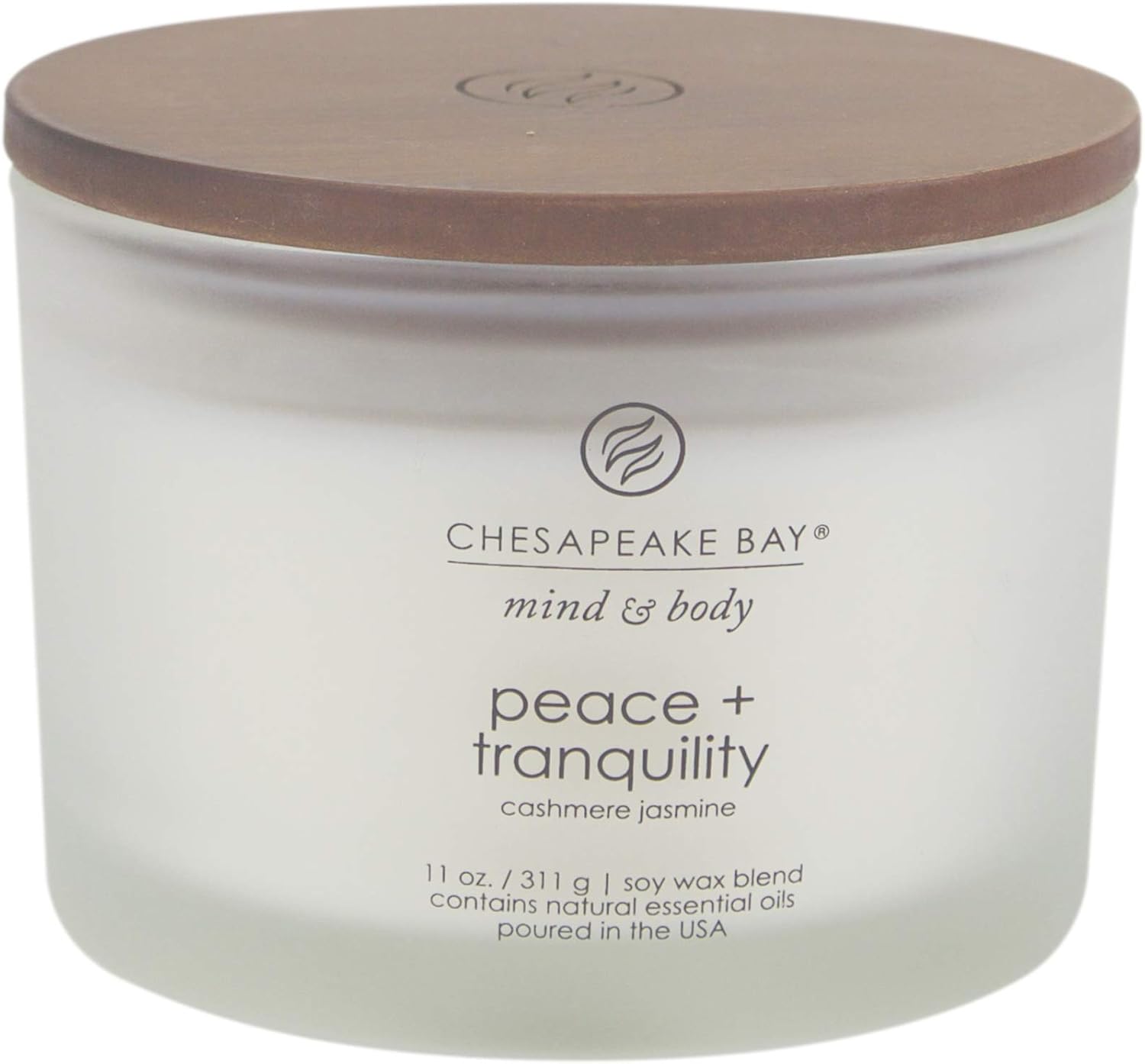Chesapeake Bay Candle Mind &amp; Body 3 - Wick Coffee Table Jar Candle, Nourish Renew (Coconut &amp; Sandalwood) - Homesidy.com