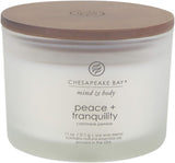 Chesapeake Bay Candle Mind &amp; Body 3 - Wick Coffee Table Jar Candle, Nourish Renew (Coconut &amp; Sandalwood) - Homesidy.com