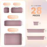 A - LuGei 【Military Grade Drawer Organizer, 【𝟱𝗦𝗶𝘇𝗲】 Makeup organizer, 【Holds 177 Items】 Bathroom Organizers and Storage, Organization and Storage, Desk Drawer Organizer for Bathroom Vanity - Homesidy.com