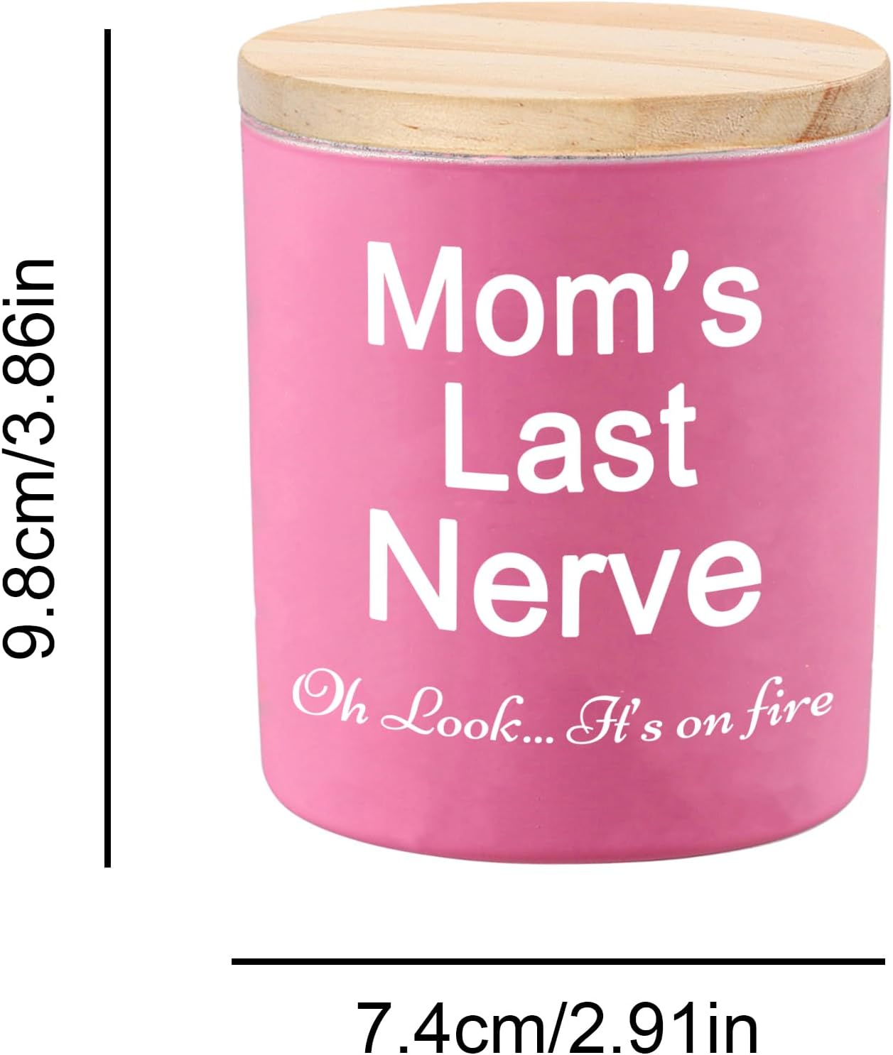 Birthday Candles Gifts for Women Funny Unique Sister Best Friend Her Wife Girlfriend Gifts for Mothers Day A Wise Woman Once Said F This Lavender Scented Soy Candle - Homesidy.com